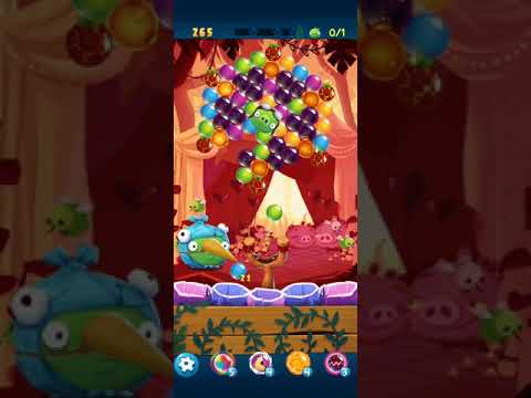 Angry Birds Pop Bubble Shooter LEVEL 500 3 STARS NO BOOSTERS #angrybirdspopbubbleshooter