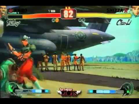 Streer Fighte 4 Invitational - Keno(Balrog) vs Shizza(Chun) Part 3