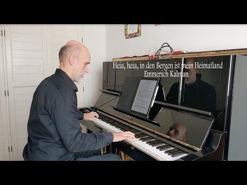 Heia, heia, in den Bergen ist mein Heimatland - Kálmán - accompaniment - karaoke