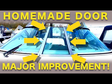 BOAT WINDOW DOOR - HOW TO MAKE ONE!