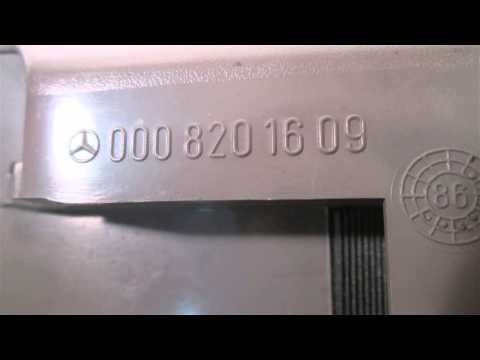 1986 Mercedes 300SDL NIQ GREY THIRD BRAKE LIGHT - mbiparts.com Used OEM Mercedes Parts - Dism... OEM