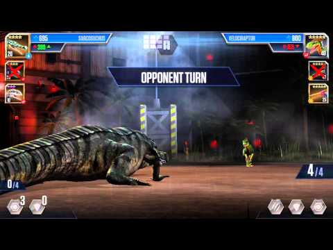 Jurassic world the game[battle stage 37]