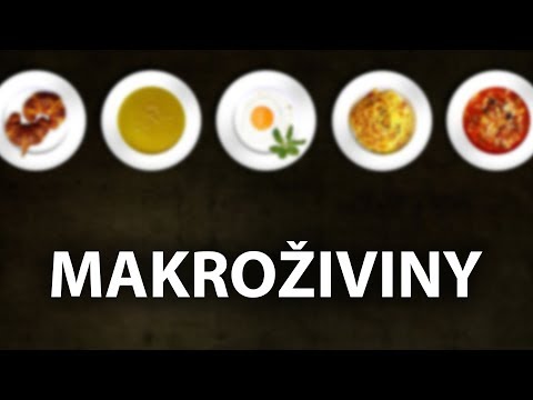 VÝŽIVOVÝ SPECIÁL - MAKROŽIVINY