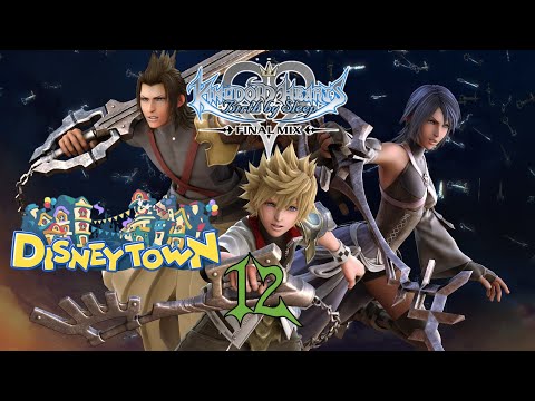 KINGDOM HEARTS Birth by Sleep FINAL MIX - Walkthrough Part 12: Disney Town