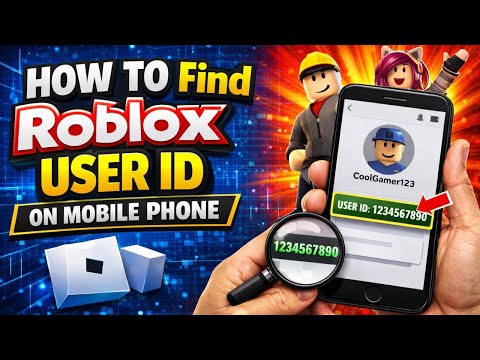 How To Find Roblox User ID On Mobile Phone | Easy Guide