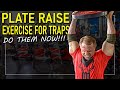 Plate Raise for Lower Traps (Do Them Now)