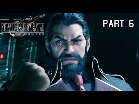 Final Fantasy VII Remake Platinum Trophy Gameplay Walkthrough Part 6 - Chapter 5 Dogged Pursuit