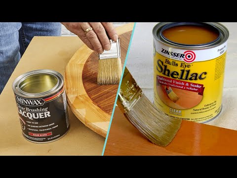 Shellac vs Lacquer | Best Choice for Finishing Wood Furniture [2023]