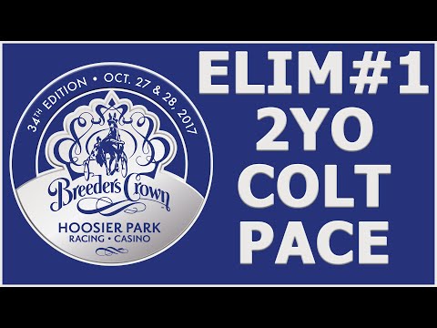2017 Breeders Crown Elim#1 - Lost In Time - 2YO Colt Pace