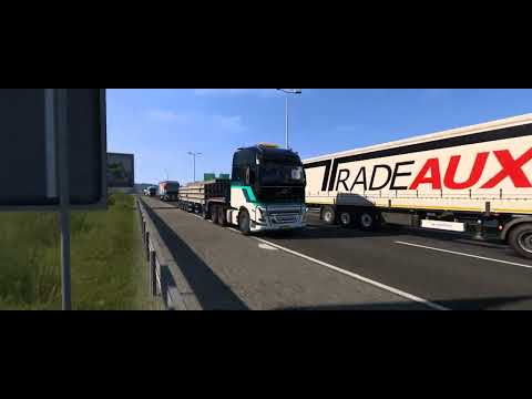 Euro Truck Simulator 2 Head tracking + G29 Niš to Szeged (473 km)