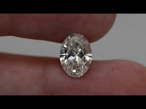 Loose Oval Cut Lab Grown Diamond 2.01 Carat E/VS1