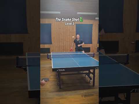 The Snake Shot Level 1 - Maestro #tabletennis #pingpong