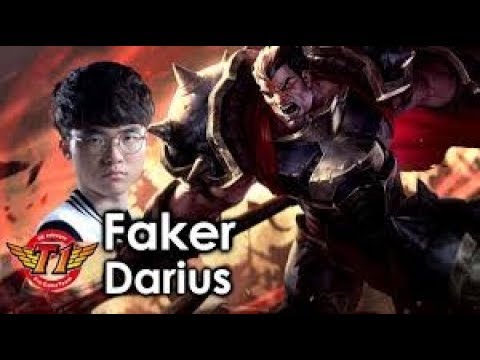 Amazing Darius Mid with Faker ! 😲   What happen when Faker Trolling 😂  Faker Stream Full Game Play
