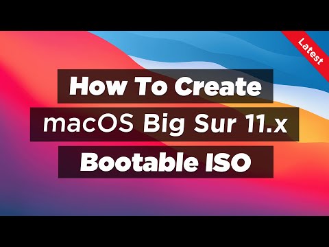 How To Create macOS Big Sur 11.6 Bootable ISO For...