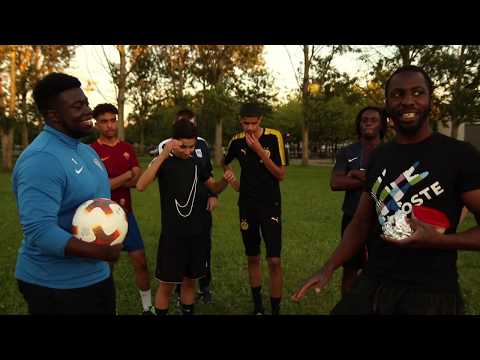 Portrait de Saliou Sall, gardien de l'équipe de France de football pour amputés