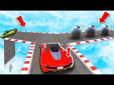 NON SCEGLIERE LA STRADA SBAGLIATA! - GTA 5 GARE W/Amiki