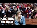 Surprising Strangers With 100 Zombies - Experiment