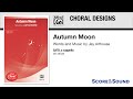 Autumn Moon By Jay Althouse Score Sound