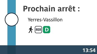 SIVE - TRANSILIEN O [Écran LCD]