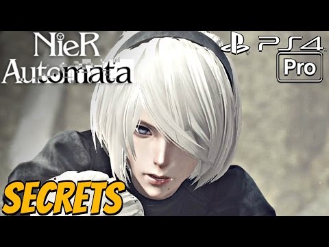 Nier Automata - Gameplay Walkthrough Post Game Quests & Secrets (PS4 PRO)