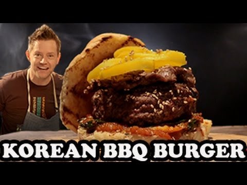 Hambúrguer Gangnam Style com Churrasco Coreano - Burger Lab