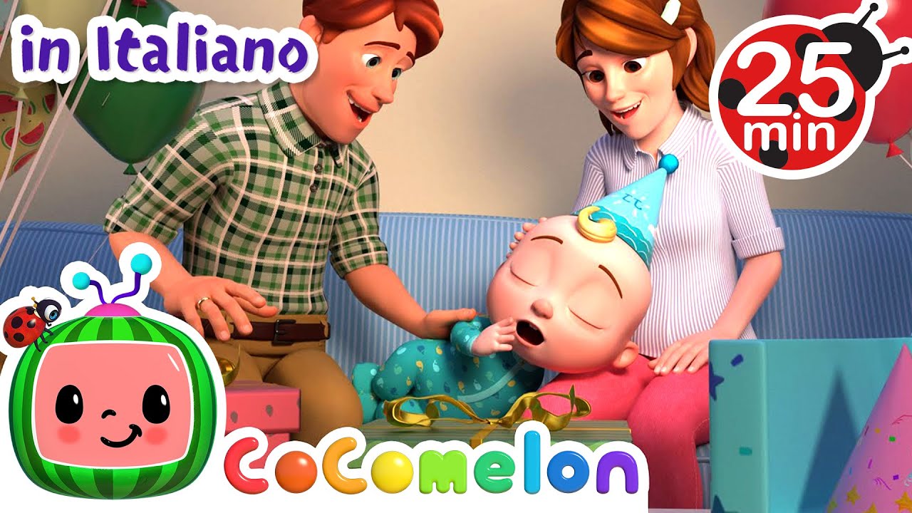 Notte prima del compleanno | CoComelon Italiano - Canzoni per Bambini