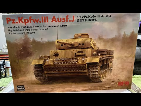 A really close look at Rye Field Panzer III ausf. J. The new Exterior kit.