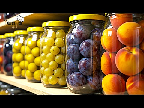 Ich lagere frisches Obst im Glas und es verdirbt jahrelang nicht! Ohne Kühlschrank und Chemie!