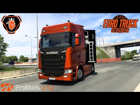 ETS2 1.40 | ProMods 2.52 | SCANIA 540S | Rostock - Vásárosnamény | Part 2