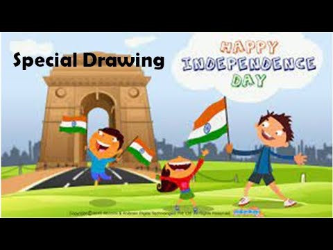 Independence Day special drawing II Artificial arts of Yajat