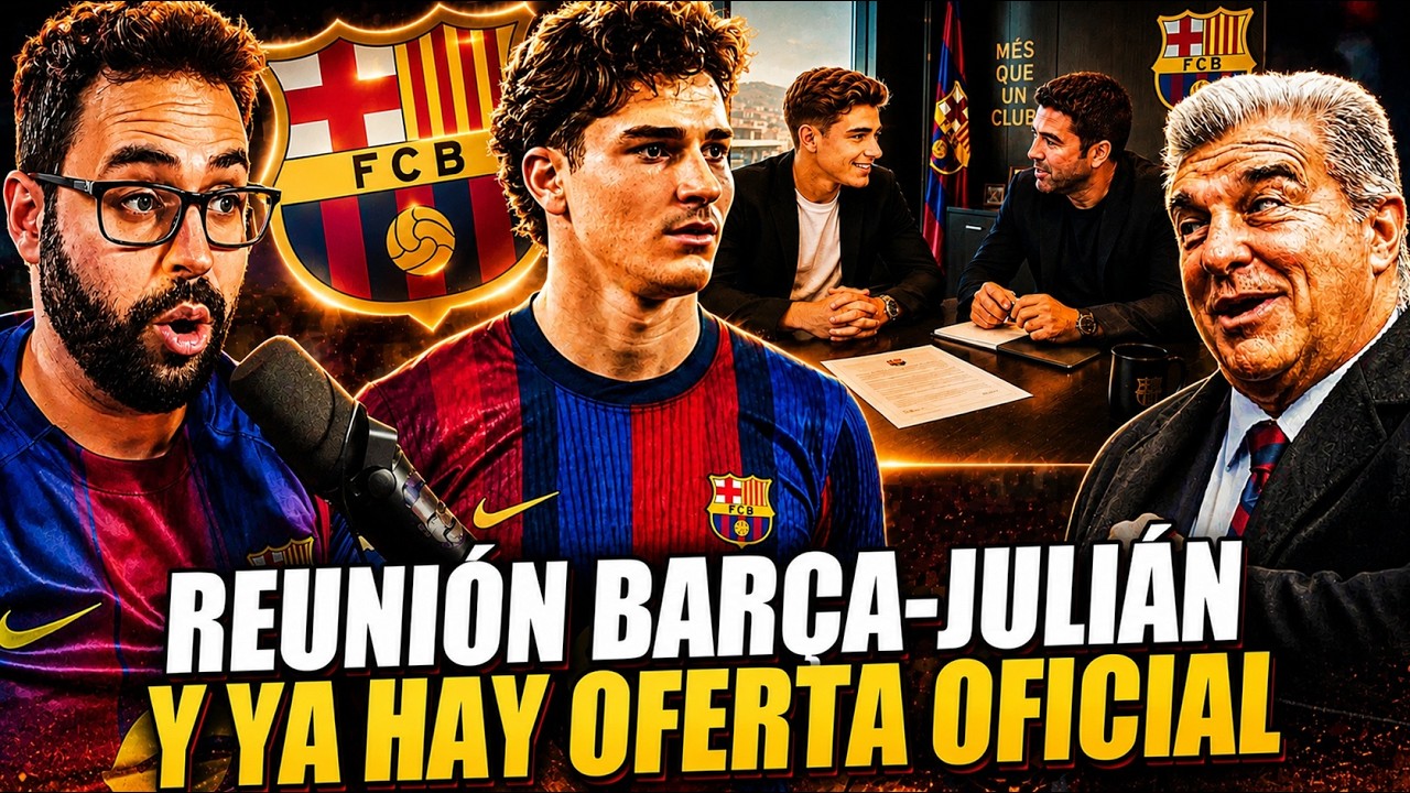 💣BOMBAZO: ¡REUNIÓN DECO-JULIÁN ÁLVAREZ! Y PRIMERA OFERTA OFICIAL ¡VAN MUY EN SERIO! Los DETALLES