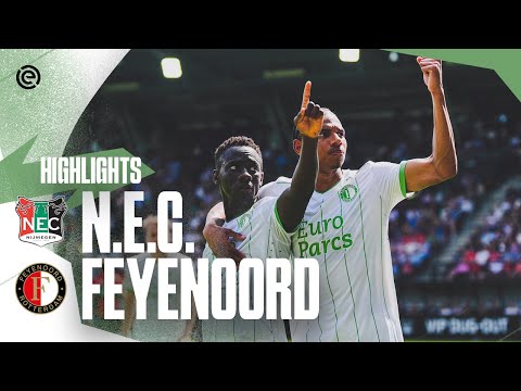 NEC Eendracht Combinatie Nijmegen 2-3 Feyenoord Ro...