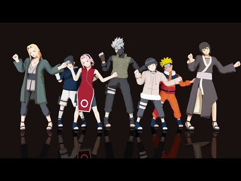 【Naruto MMD/2K/60FPS】The Vivi Trend - Tsunade*Sasuke*Sakura*Kakashi*Hinata*Naruto*Shizune