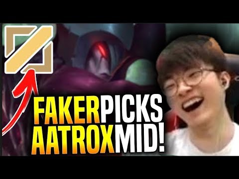 Faker - Atrox Mid - Full Game - LOL # 6