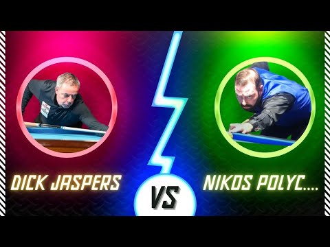 Dick Jaspers vs Nikos Polychronopoulos | ANKARA World Cup 3-Cushion 2024 Last 32