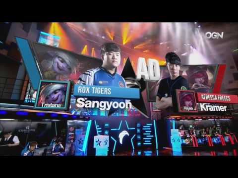 ROX vs AFS, ván 1   LCK Summer   ROX Tigers vs Afreeca Freecs G1 ngày 12.07.2017