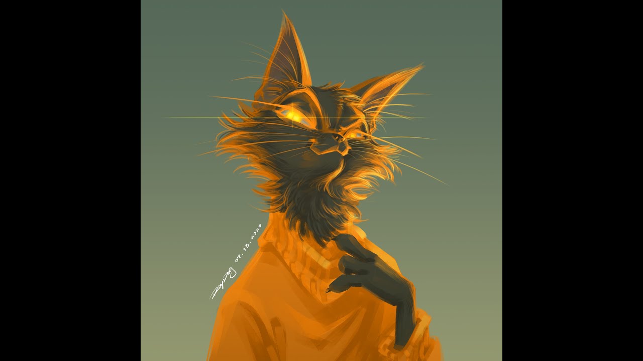 Character illustration_Black Cat Character Design