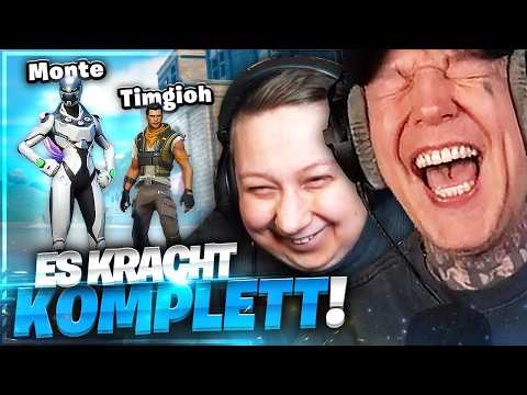 DAS ERSTE MAL Fortnite mit TIMGIOH😨 | SpontanaBlack