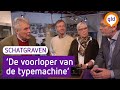 Een typemachine zonder toetsen: 'je moet geen haast hebben' - Schatgraven