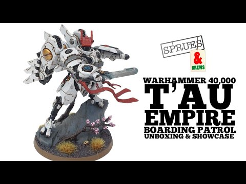 Boarding Patrol Tau Unboxing Plastic Farsight Warhammer 40k Arks of Omen