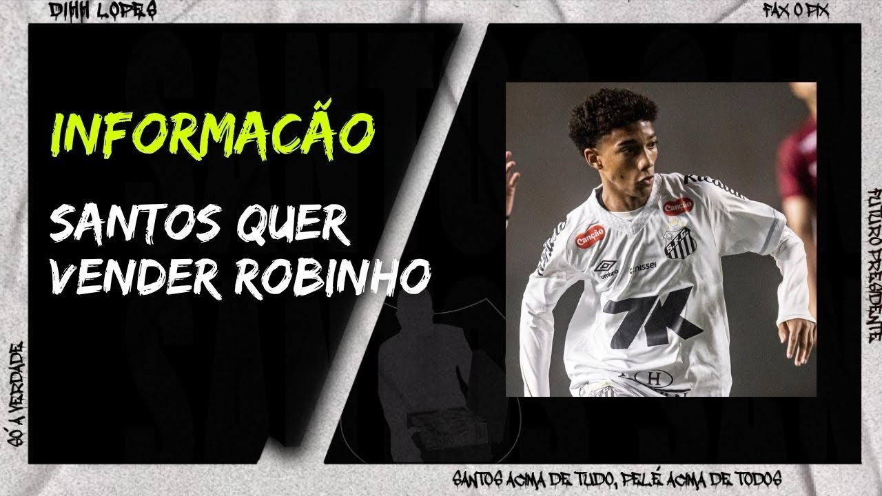 ROBINHO JR. DEVE SER NEGOCIADO PELO SANTOS