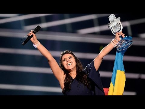 Ukraine wins Eurovision with politically charged song