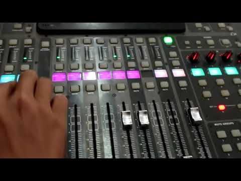 Routing Output Matrix untuk speaker delay atau record audio | Mixer Digital Behringer X32