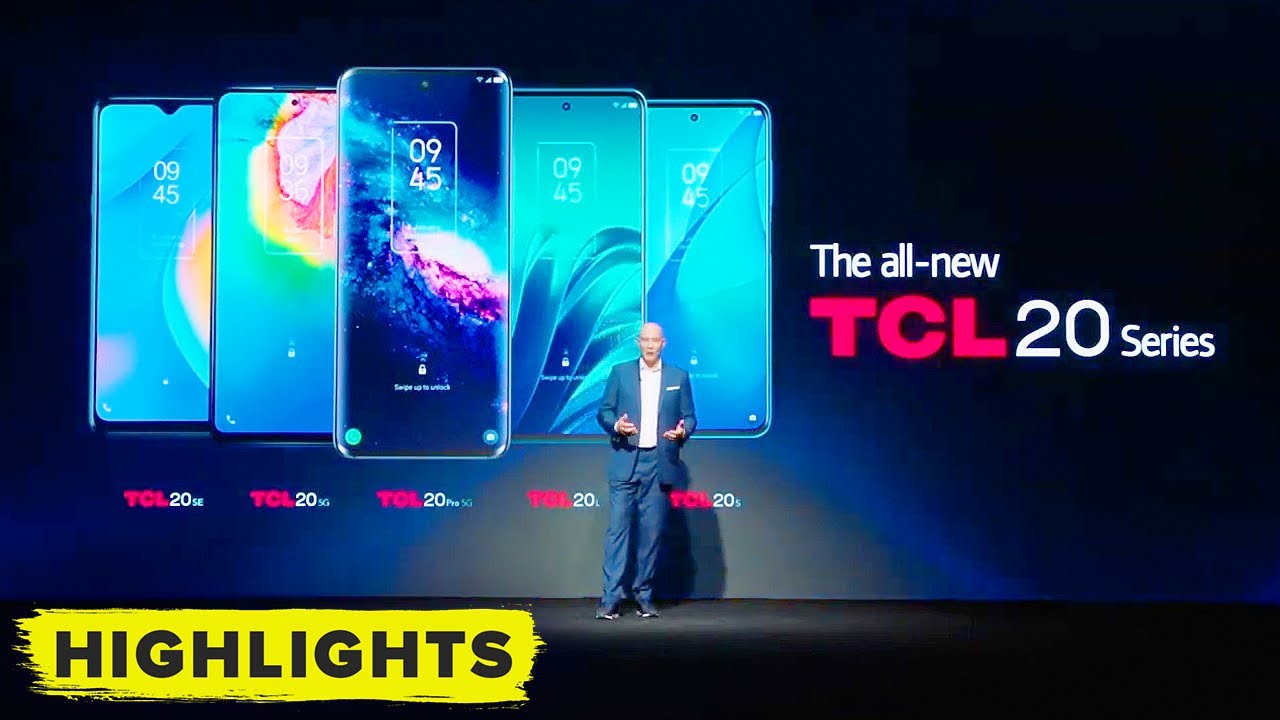 TCL 20 series 5G and SE phones revealed! (CES 2021)