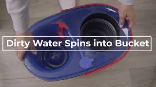 How to Use the O-Cedar RinseClean™ Spin Mop System