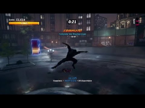 How to Easily "Complete the Rooftop Gaps" in Downtown - Tony Hawks Pro Skater 1 + 2 Remake