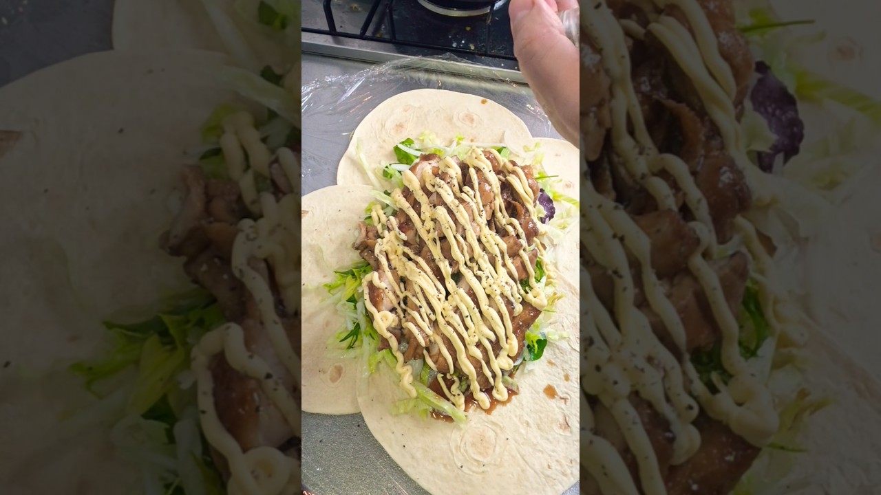 照り焼きチキンブリトー食べる？