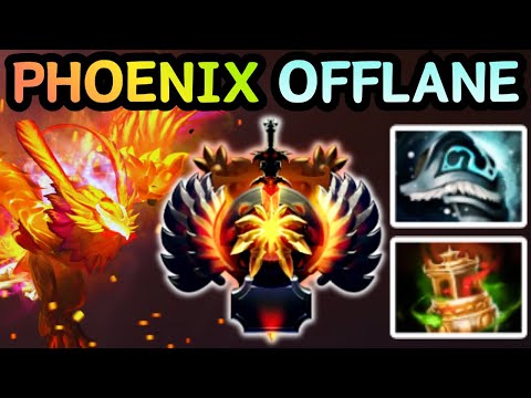 🔥 PHOENIX OFFLANE PRESS R TO BECOME EGG | DOTA 2 GAMEPLAY 🔥