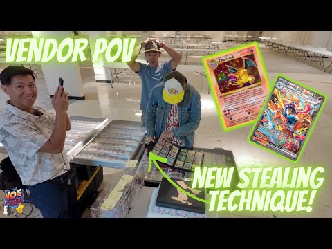 Our First Card Show at NTX / Pokemon Vendor POV / NTX Part 1