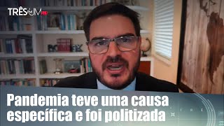 Rodrigo Constantino: Paralelo de Bolsonaro com tragédia de Petrópolis e com a pandemia não é cabível